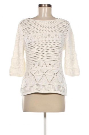 Γυναικείο πουλόβερ Esprit, Μέγεθος S, Χρώμα Λευκό, Τιμή 12,68 €