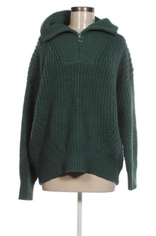 Дамски пуловер Essentials by Tchibo, Размер L, Цвят Зелен, Цена 14,50 лв.