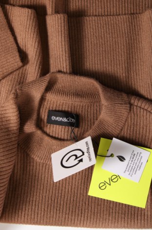 Дамски пуловер Even&Odd, Размер M, Цвят Кафяв, Цена 19,32 лв.