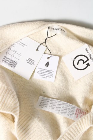 Дамски пуловер Even&Odd, Размер M, Цвят Екрю, Цена 18,86 лв.
