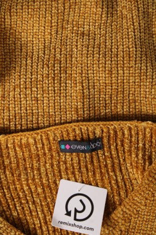 Γυναικείο πουλόβερ Even&Odd, Μέγεθος S, Χρώμα Κίτρινο, Τιμή 5,20 €