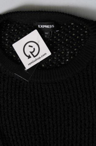 Дамски пуловер Express, Размер M, Цвят Черен, Цена 13,95 лв.