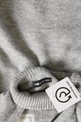 Дамски пуловер Fb Sister, Размер XXS, Цвят Сив, Цена 10,15 лв.