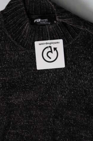Γυναικείο πουλόβερ Fb Sister, Μέγεθος M, Χρώμα Γκρί, Τιμή 4,84 €