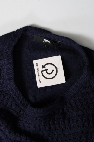 Дамски пуловер Find., Размер S, Цвят Син, Цена 6,96 лв.
