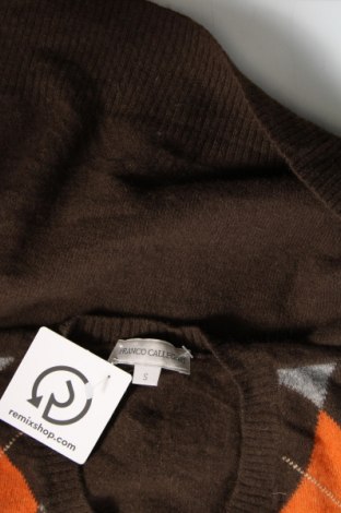 Дамски пуловер Franco Callegari, Размер S, Цвят Кафяв, Цена 8,70 лв.