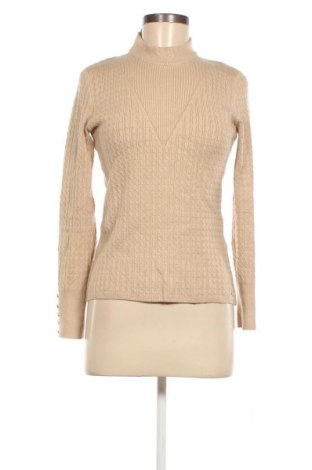 Γυναικείο πουλόβερ Guess, Μέγεθος L, Χρώμα Καφέ, Τιμή 35,75 €