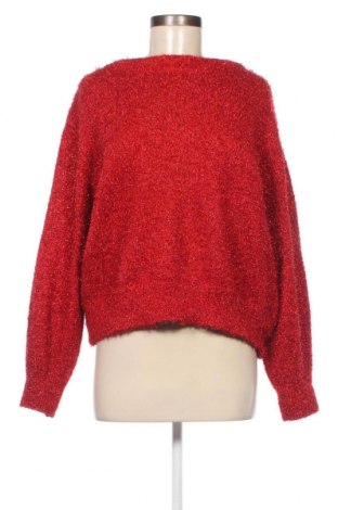 Дамски пуловер H&M, Размер M, Цвят Червен, Цена 13,05 лв.