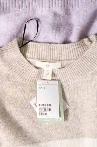 Damski sweter H&M, Rozmiar L, Kolor Kolorowy, Cena 26,48 zł