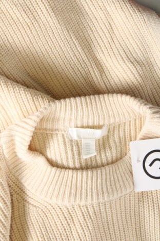 Γυναικείο πουλόβερ H&M, Μέγεθος M, Χρώμα Εκρού, Τιμή 4,84 €