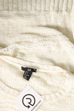 Дамски пуловер H&M, Размер S, Цвят Бял, Цена 10,73 лв.