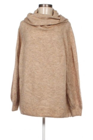 Дамски пуловер H&M, Размер L, Цвят Бежов, Цена 11,20 лв.