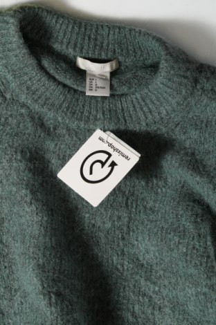 Dámský svetr H&M, Velikost L, Barva Zelená, Cena  134,00 Kč