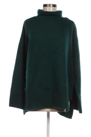 Дамски пуловер H&M, Размер L, Цвят Зелен, Цена 14,50 лв.