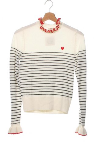 Дамски пуловер H&M Divided, Размер XS, Цвят Бял, Цена 12,00 лв.