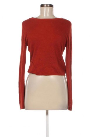Дамски пуловер H&M Divided, Размер L, Цвят Оранжев, Цена 14,50 лв.