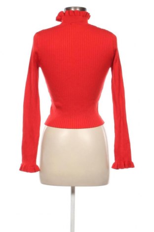Дамски пуловер H&M Divided, Размер S, Цвят Червен, Цена 17,09 лв.