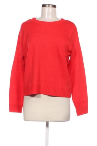 Дамски пуловер H&M Divided, Размер M, Цвят Червен, Цена 17,60 лв.