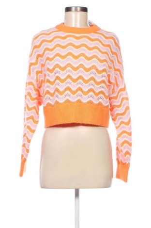 Дамски пуловер H&M Divided, Размер S, Цвят Многоцветен, Цена 14,50 лв.