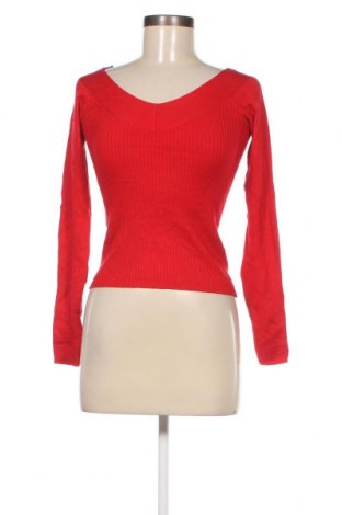 Pulover de femei H&M Divided, Mărime S, Culoare Roșu, Preț 95,39 Lei