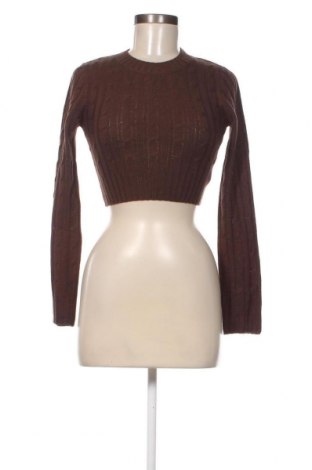 Дамски пуловер H&M Divided, Размер XXS, Цвят Кафяв, Цена 8,41 лв.