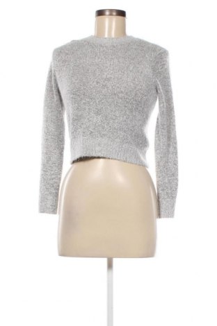 Дамски пуловер H&M Divided, Размер S, Цвят Сив, Цена 13,05 лв.