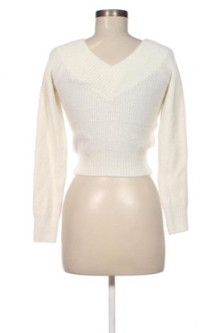 Дамски пуловер H&M Divided, Размер XS, Цвят Бял, Цена 29,00 лв.