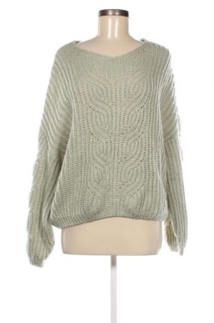 Дамски пуловер Haily`s, Размер XXL, Цвят Зелен, Цена 9,02 лв.
