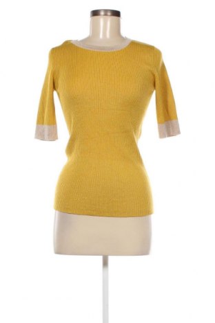 Дамски пуловер Hallhuber, Размер M, Цвят Жълт, Цена 37,20 лв.