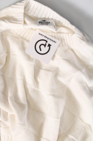 Damenpullover Hollister, Größe M, Farbe Weiß, Preis 4,56 €