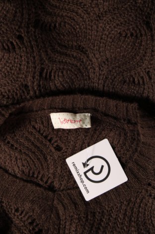 Γυναικείο πουλόβερ Intown, Μέγεθος L, Χρώμα Καφέ, Τιμή 2,22 €