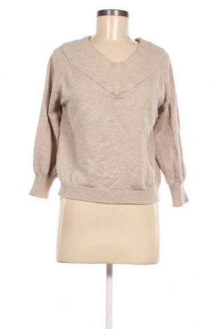 Дамски пуловер Jacqueline De Yong, Размер XL, Цвят Бежов, Цена 8,41 лв.