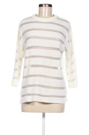 Дамски пуловер Janina, Размер L, Цвят Бял, Цена 13,05 лв.