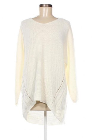 Γυναικείο πουλόβερ Janina, Μέγεθος XXL, Χρώμα Λευκό, Τιμή 10,76 €