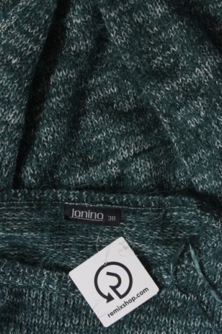 Дамски пуловер Janina, Размер M, Цвят Зелен, Цена 8,41 лв.
