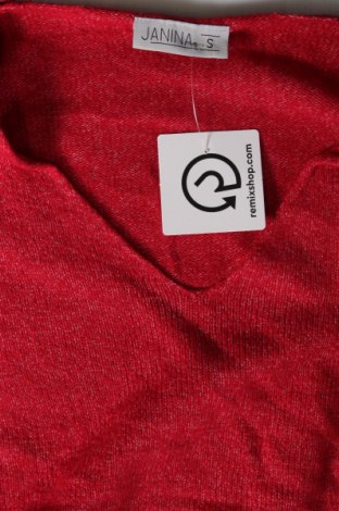 Damenpullover Janina, Größe S, Farbe Rot, Preis 4,24 €