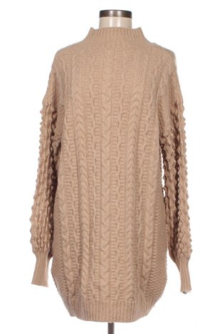 Дамски пуловер Jasmine, Размер M, Цвят Бежов, Цена 5,80 лв.