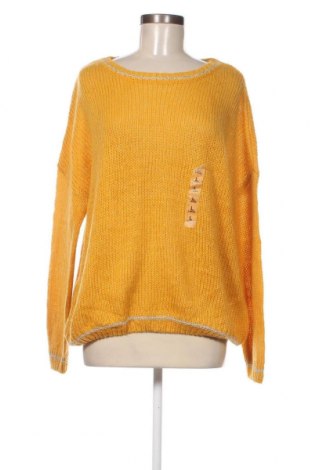 Γυναικείο πουλόβερ Jbc, Μέγεθος L, Χρώμα Κίτρινο, Τιμή 14,23 €