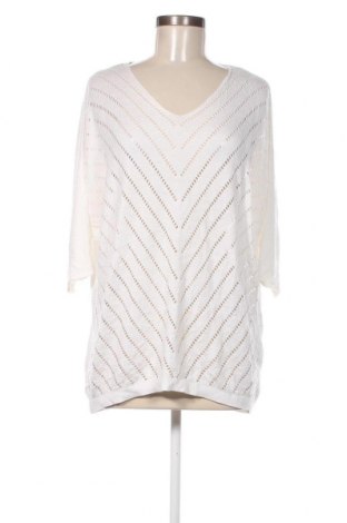 Дамски пуловер Jean Pascale, Размер XL, Цвят Бял, Цена 17,40 лв.