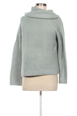 Дамски пуловер Jean Pascale, Размер M, Цвят Зелен, Цена 17,60 лв.