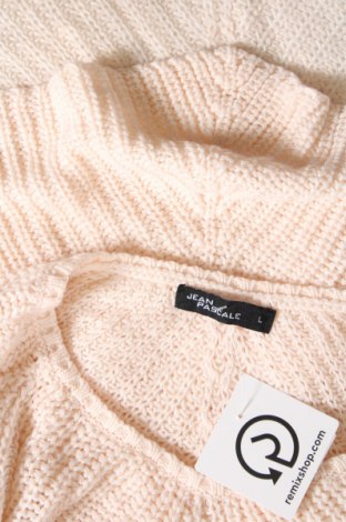 Дамски пуловер Jean Pascale, Размер L, Цвят Розов, Цена 5,51 лв.