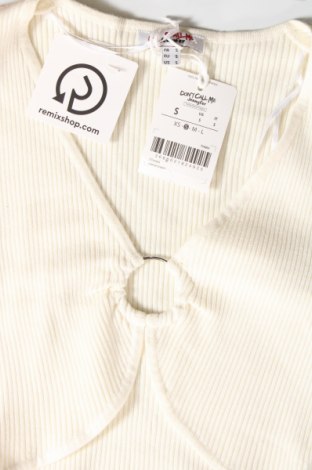 Γυναικείο πουλόβερ Jennyfer, Μέγεθος S, Χρώμα Εκρού, Τιμή 8,77 €