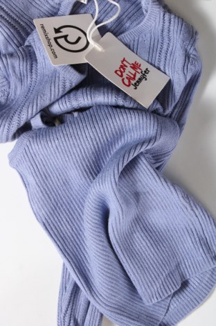 Дамски пуловер Jennyfer, Размер S, Цвят Син, Цена 18,86 лв.