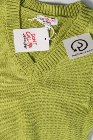 Дамски пуловер Jennyfer, Размер XS, Цвят Зелен, Цена 17,94 лв.