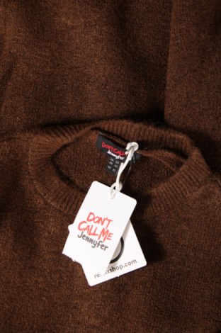 Γυναικείο πουλόβερ Jennyfer, Μέγεθος S, Χρώμα Καφέ, Τιμή 10,20 €