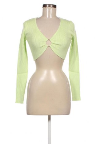 Дамски пуловер Jennyfer, Размер M, Цвят Зелен, Цена 23,00 лв.