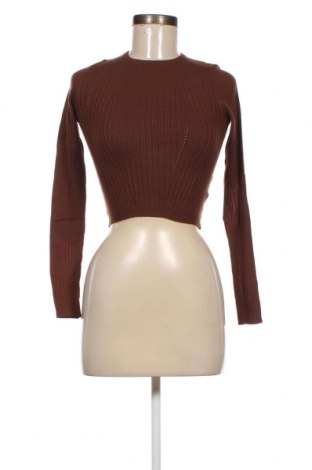 Дамски пуловер Jennyfer, Размер M, Цвят Кафяв, Цена 16,56 лв.