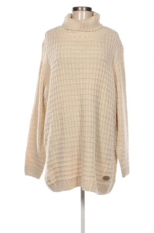 Дамски пуловер John Baner, Размер XXL, Цвят Бежов, Цена 17,40 лв.
