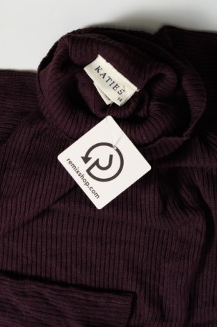 Γυναικείο πουλόβερ Katies, Μέγεθος L, Χρώμα Βιολετί, Τιμή 5,20 €
