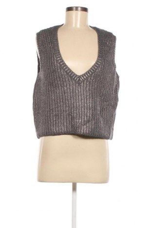 Γυναικείο πουλόβερ Kontatto, Μέγεθος L, Χρώμα Γκρί, Τιμή 4,82 €